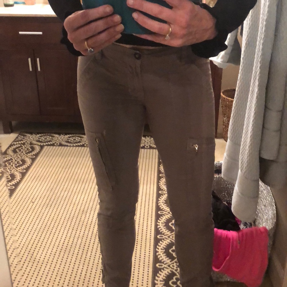 J.Brand skinny zipped pants
